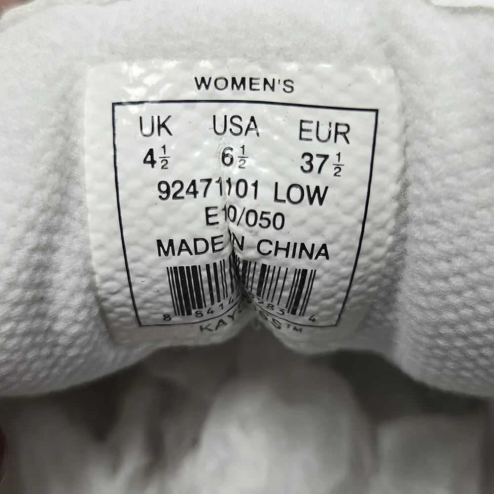 K-Swiss Botwin All-White Classic Sneakers Women's Size 6 1/2 6.5 - Picture 13 of 15